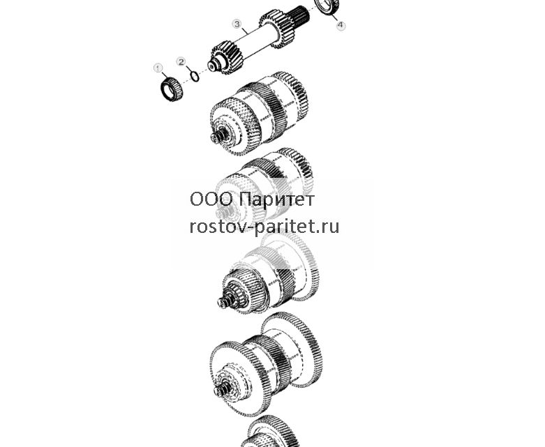 YZ107371 Вал первой ступени в сборе - ST11706 70.jpg